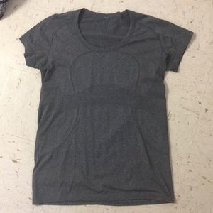 Gray lulu lemon shirt!